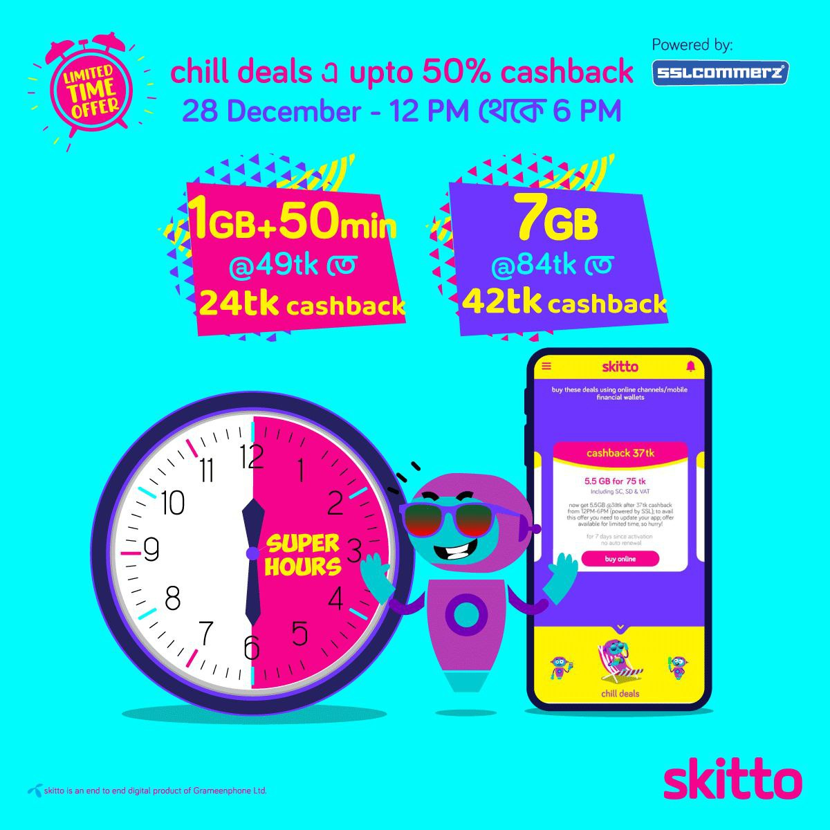 upto 50 cashback on super hour deals Page 4 Skitto Forum